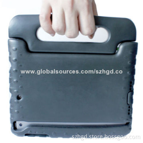 Cover case for iPad mini 2 with retina display, rotatable stand and handle design/easy to carry/hold